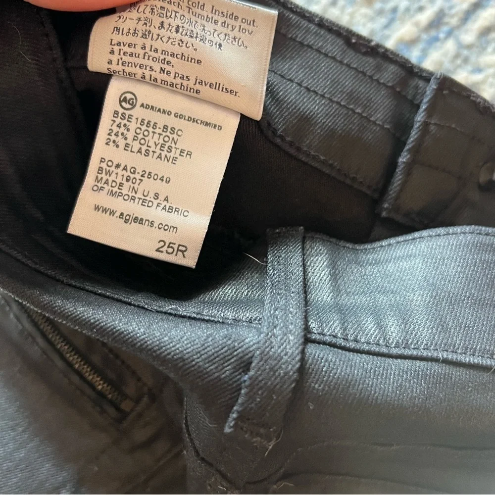 AG Leatherette Jeans
